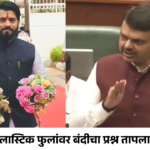 प्लास्टिक फुलांवर बंदीचा प्रश्न तापला; Devendra Fadnavis यांची विधानसभेत ग्वाही