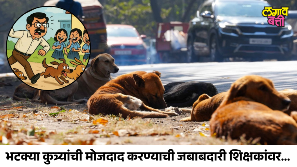 शिक्षकांवर नवी जबाबदारी? शाळा परिसरातील भटक्या कुत्र्यांची मोजदाद करण्यासाठी शिक्षकांना नोडल अधिकारी करण्याचा प्रस्ताव